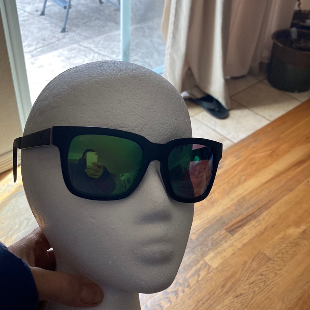 Maui jim mongoose matte blk green polar lens - Picture 2 of 8